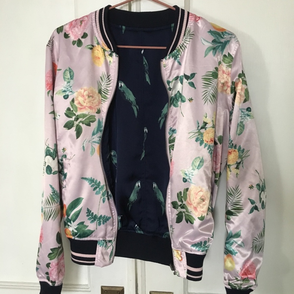 H&M reversible bomber
